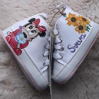 scarpine da culla minnie pink