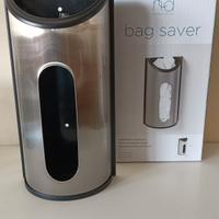 Contenitore per sacchetti in acciaio NUOVO