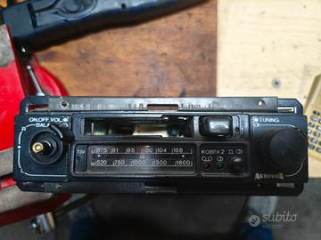 Autoradio vintage originale Autovox Kobra 2