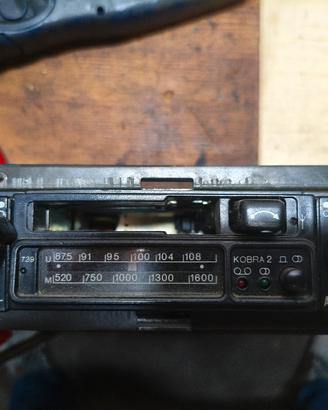 Autoradio vintage originale Autovox Kobra 2