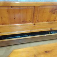 tavolo con panche 1 grande 1 picola1 angoliera