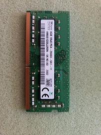 SK Hynix 8GB DDR4 PC4-2666V SODIMM portatile