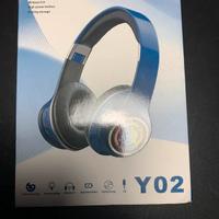 Cuffie wireless 5.0 ricaricabili usb nuove