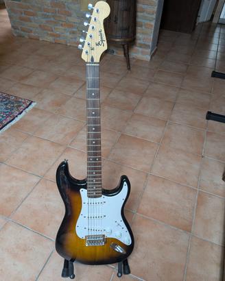 Squier Stratocaster SSS Brown Sunburst