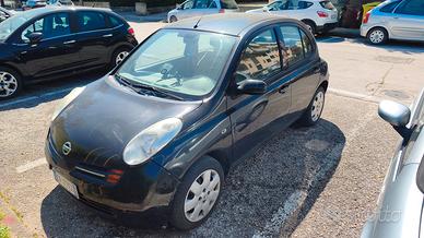 Nissan Micra di basso consumo.