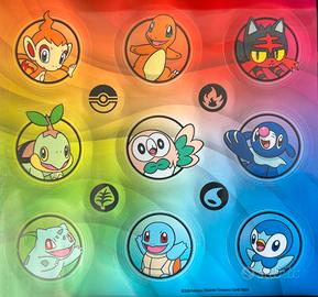 Foglio Adesivi Pokémon della SERIE 1 (2026)