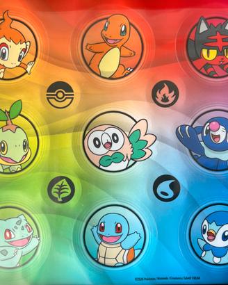Foglio Adesivi Pokémon della SERIE 1 (2026)