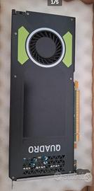 scheda video quadro Nvidia M4000 8gb ddr5