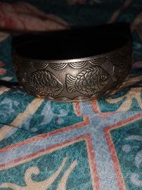 bracciale argento realizzato a mano 
