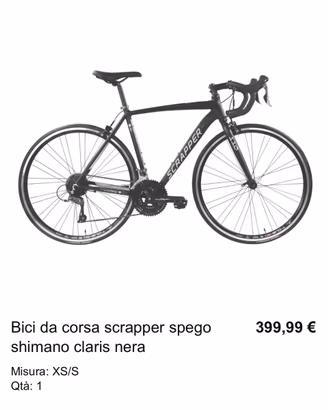 Bici da corsa