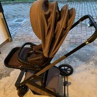 Trio, lettino, box e prima pappa