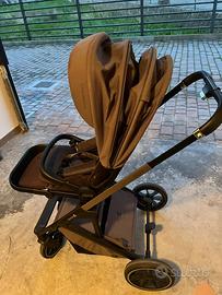 Trio, lettino, box e prima pappa