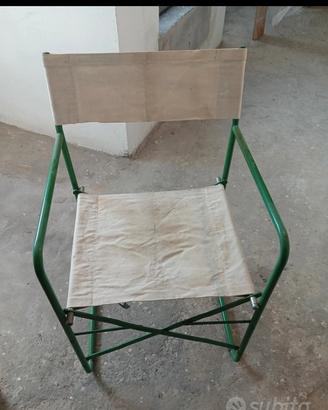 sedia da giardino richiudibile