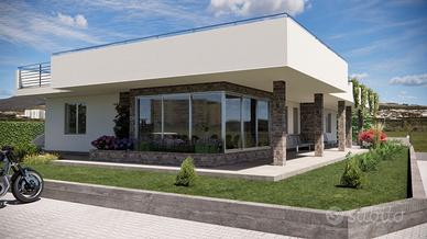 PE 131 Terreno con progetto villa