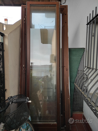 Porta finestra doppi vetri