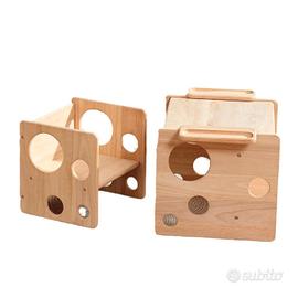 set tavolo e sedia montessoriani