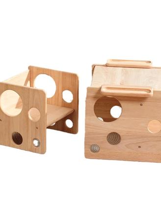 set tavolo e sedia montessoriani