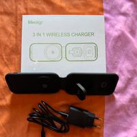 Caricatore wireless 3 in 1