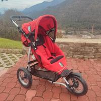 Passeggino a tre ruote per fuoristrada