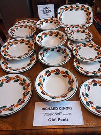 RICHARD GINORI "Mondovì " Gio' Ponti servizio