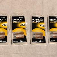 Pile apparecchi acustici DURACELL ACTIVAIR Easytab