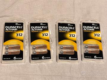 Pile apparecchi acustici DURACELL ACTIVAIR Easytab