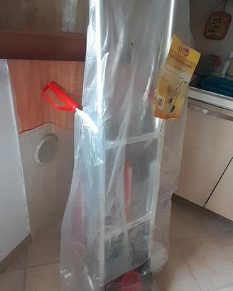 carrello in alluminio mai usato