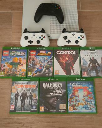x box s 512  gb +3 joypad +7  giochi
