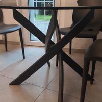 tavolo temperato Bontempi 