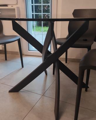 tavolo temperato Bontempi 