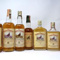 Collezione bottiglie Whisky vintage