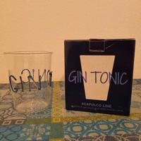 Bicchiere gin tonic