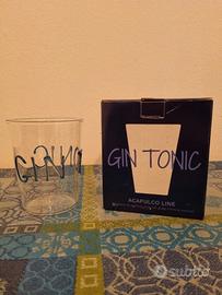 Bicchiere gin tonic