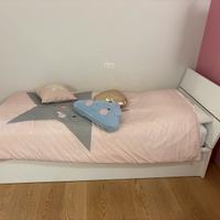 Letto singolo contenitore ikea