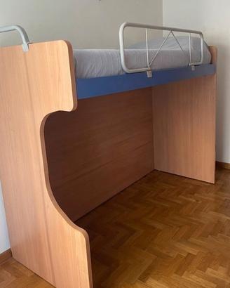 Letto soppalco singolo