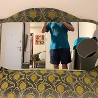 Specchio da bagno con specchietto ingranditore