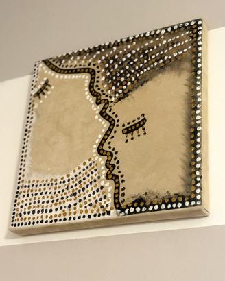 Quadro in vera pelle “Day & Night”