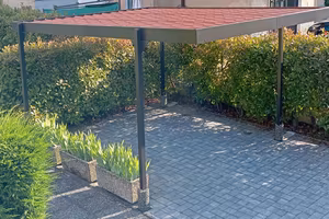 carport - tettoia per auto 3mt x 4.5 mt