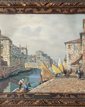 Luigi Pagan, Veduta di Chioggia – 1939

