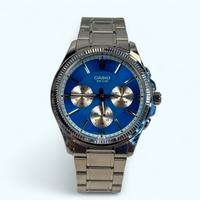 Casio Orologio da polso cronografo in acciaio