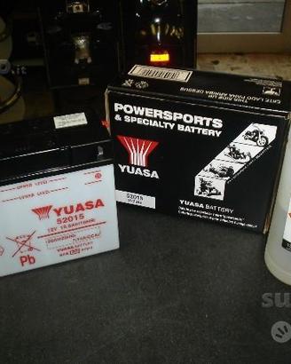 Batteria moto yuasa 52015 12 volt - 20 ah