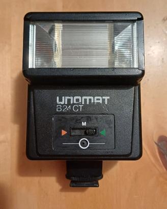 Flash Elettronico UNOMAT B24CT per Reflex e Vintag