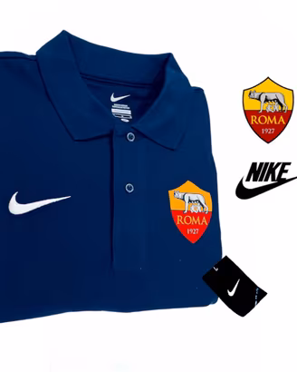✅🟡🔴 MAGLIA POLO AS ROMA 2015 NIKE EXCLUSIVE - M