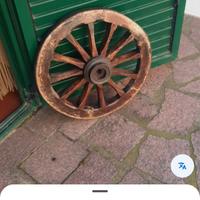 ruota in legno