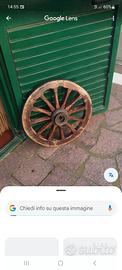 ruota in legno