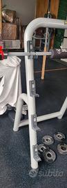 rack bilanciere technogym 
