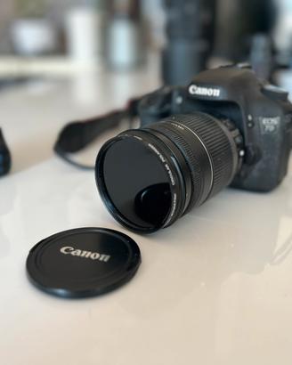 KIT CANON EOS 7D con obiettivo e accessori
