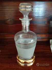 Bottiglia da Liquore / Decanter in Vetro Satinato