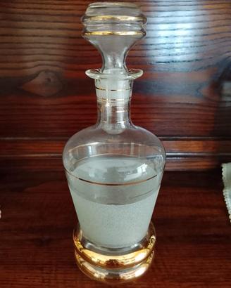 Bottiglia da Liquore / Decanter in Vetro Satinato