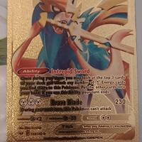 Carta Pokemon Zacian V Gold - HP 220